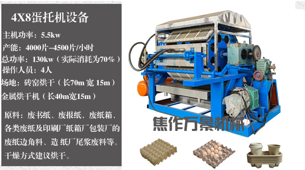 4X8蛋托机介绍 4X8蛋托机介绍